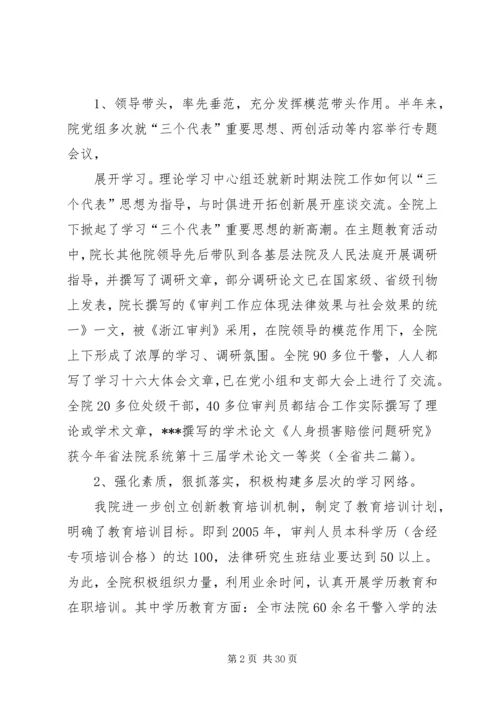 人民法院创建学习型机关”活动工作总结.docx