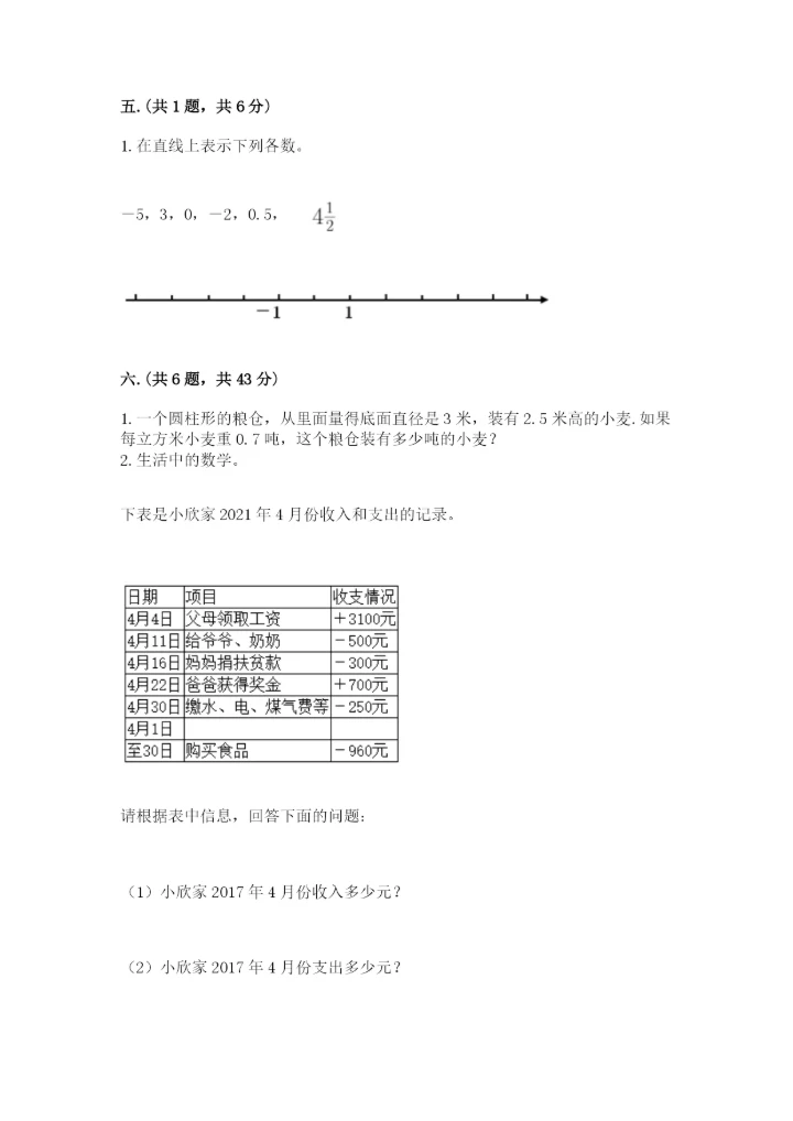 山东省济南市外国语学校小升初数学试卷（能力提升）.docx