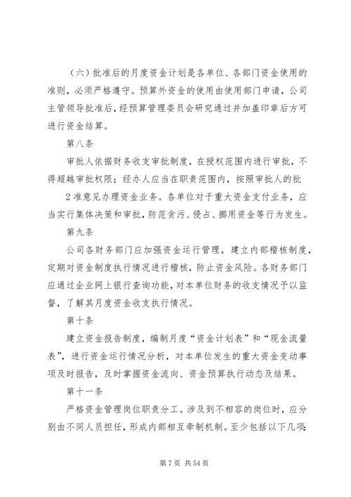 公司资金管理制度[精选].docx