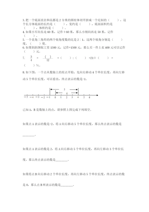 小学数学六年级下册竞赛试题【精华版】.docx