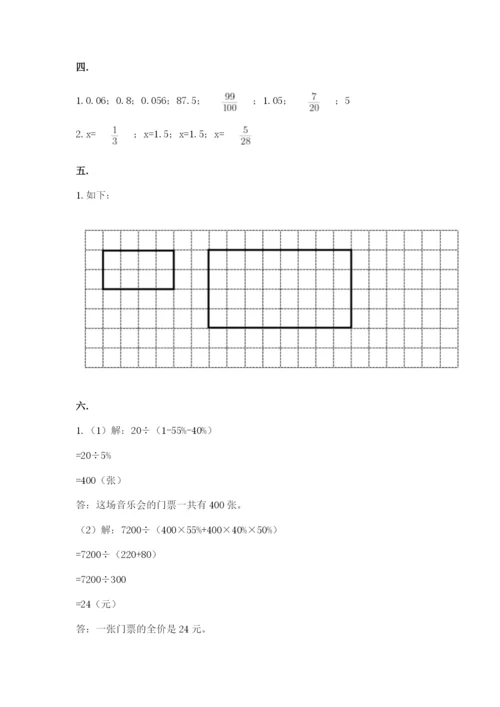 北京海淀区小升初数学试卷附答案【突破训练】.docx