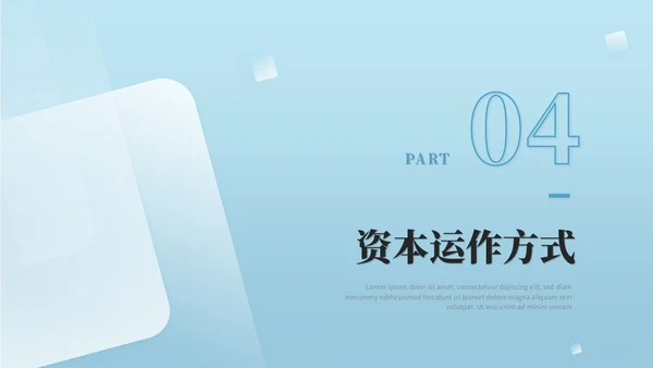 简约商务项目招商商业计划书招商合作公司介绍企业宣传ppt模板