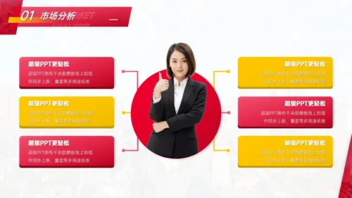 简约商务风公关策划人物出境讲师团队通用PPT模板