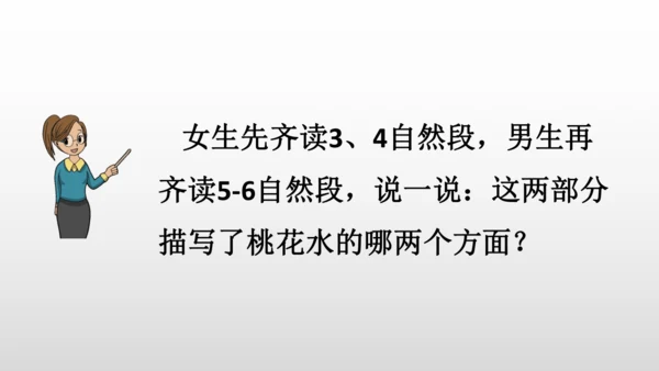4 三月桃花水 课件