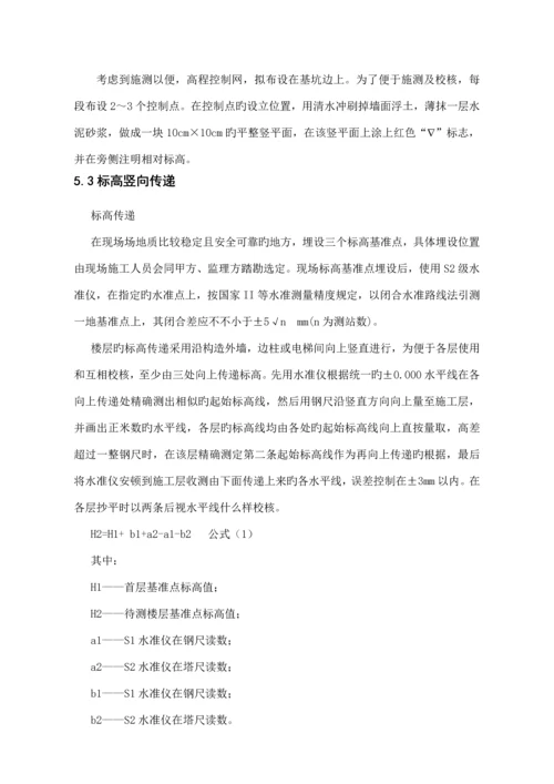 测量放线综合施工专题方案.docx