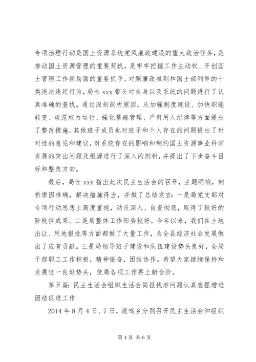 民主生活会简报 (2).docx
