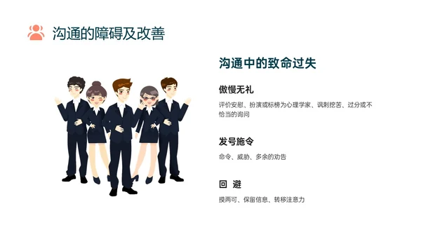 橙色简约向上箭头提高员工工作效率管理层ppt