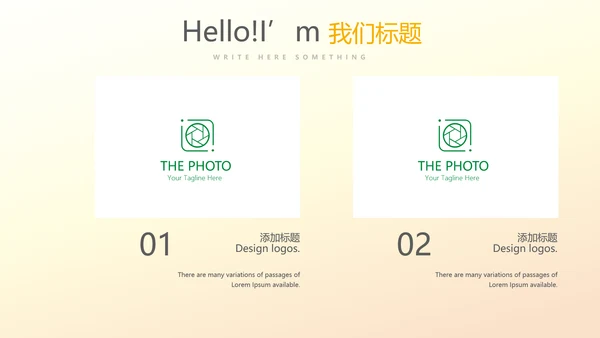抽象艺术感公司产品介绍宣传通用PPT动态模板