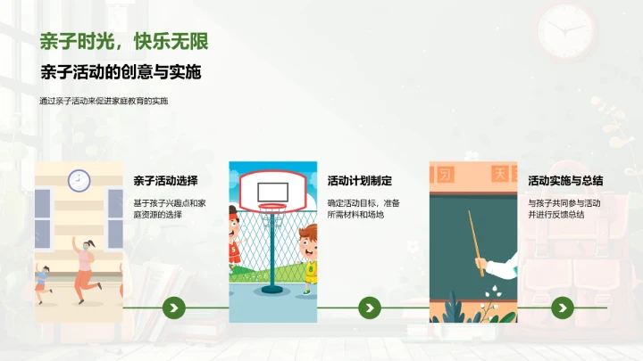 一年级学生家庭教育法PPT模板