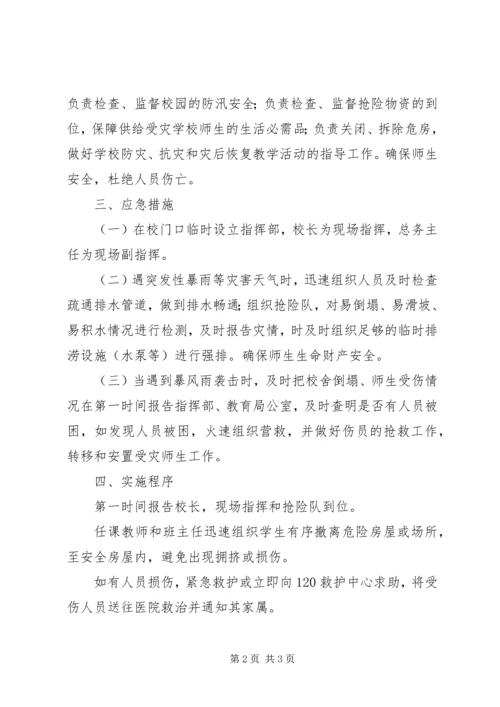 银行防汛应急处置预案_1 (3).docx