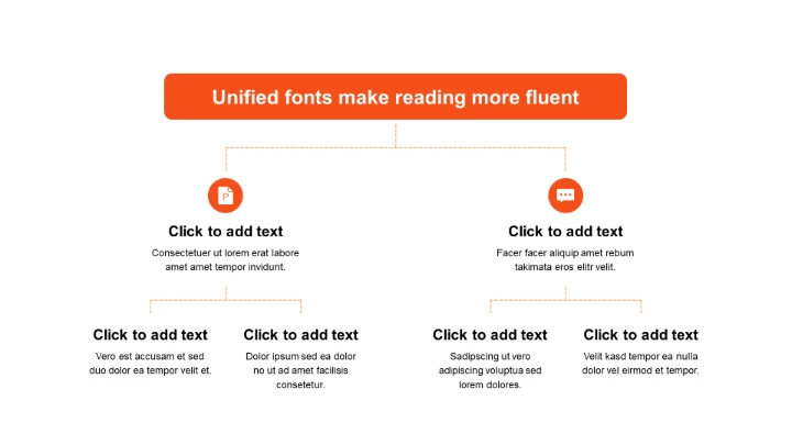 扁平PPT组织架构