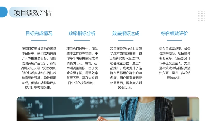 大学生小组项目报告项目研究成果汇报通用PPT模版