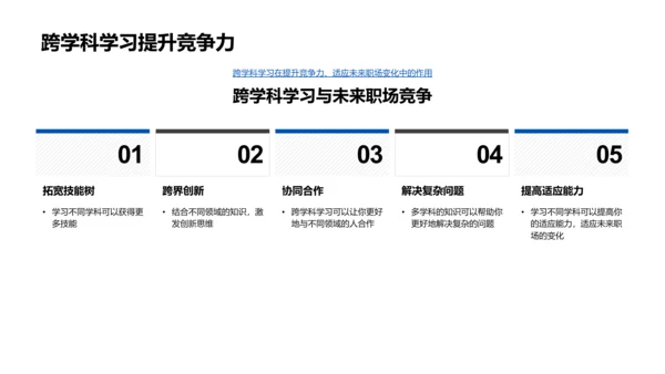 答辩报告：跨学科学习实践PPT模板