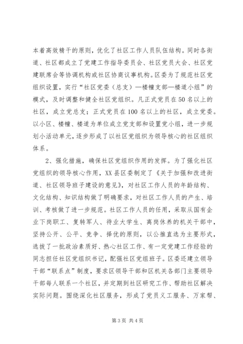 社区党建工作现状的调查与思考 (6).docx