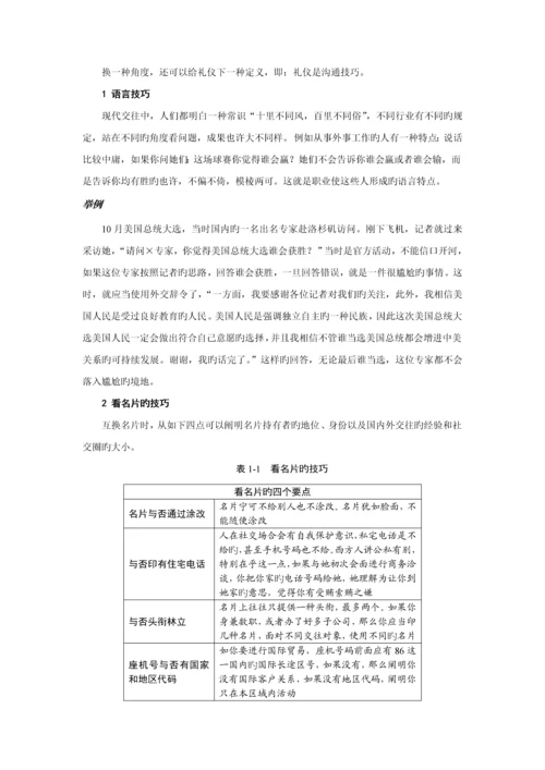 商务礼仪必备标准手册.docx