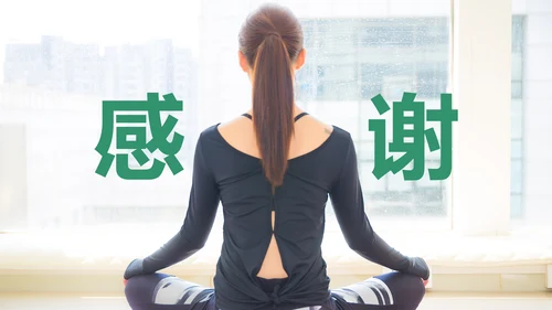 瑜伽健身美体瑜伽运动孕妇瑜伽PPT模板