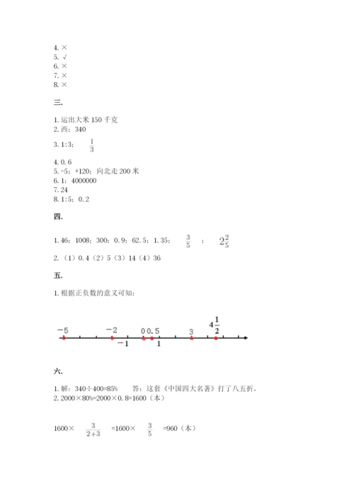 洛阳市小学数学小升初试卷精选.docx