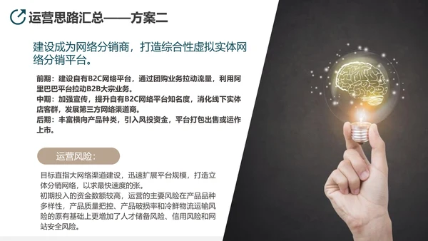 互联网平台直播电商运营方案PPT模板