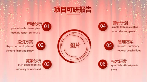 红色企业年会盛典颁奖晚会典礼PPT