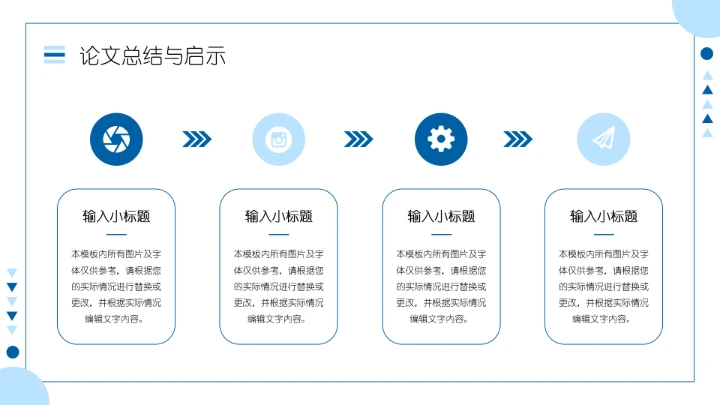 学术汇报毕业论文答辩模板