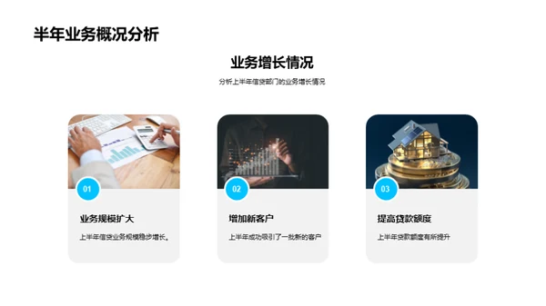 信贷业务半年回顾与展望