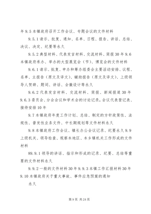 公安部机关文书档案保管期限[精选] (3).docx