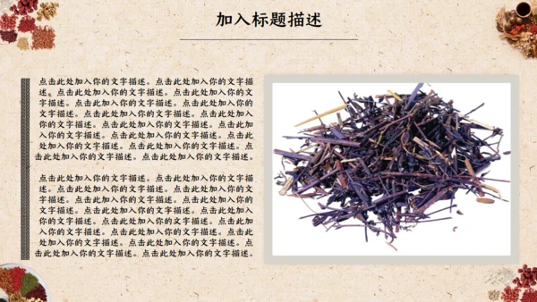中医文化中草药通用PPT模板