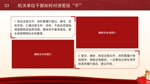 党员干部保密警示教育专题党课PPT