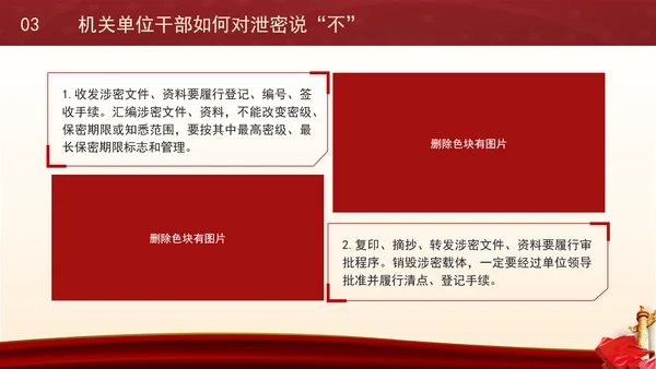 党员干部保密警示教育专题党课PPT