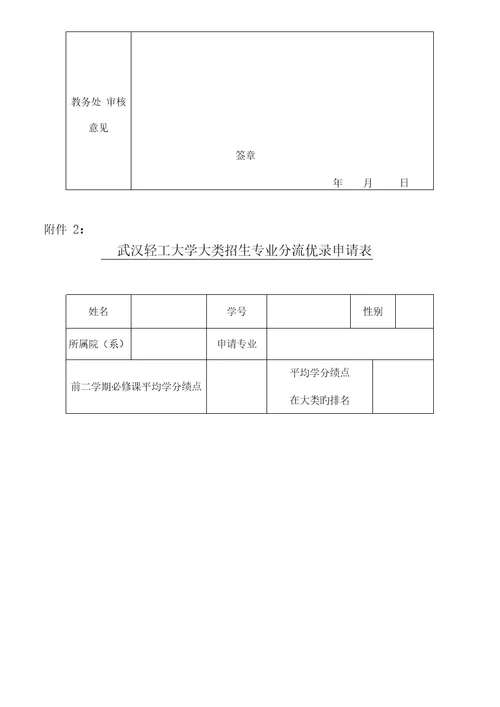 机械关键工程学院级专业分流实施专题方案