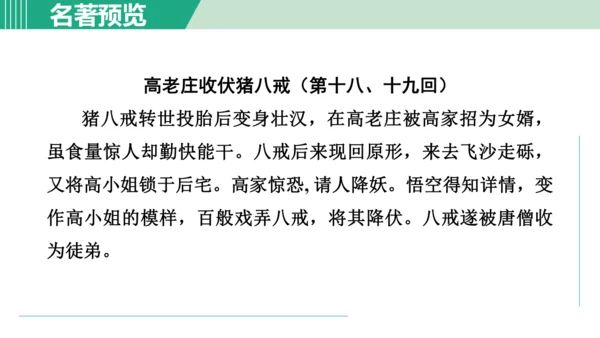 第六单元 整本书阅读《西游记》课件 七年级语文上册（部编版 五四学制2024）