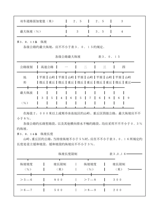 公路关键工程重点技术重点标准.docx