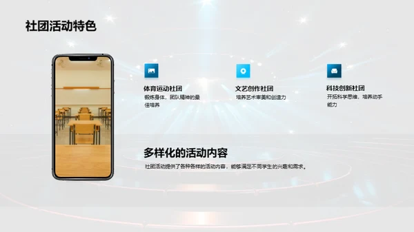 社团活动，我们的舞台