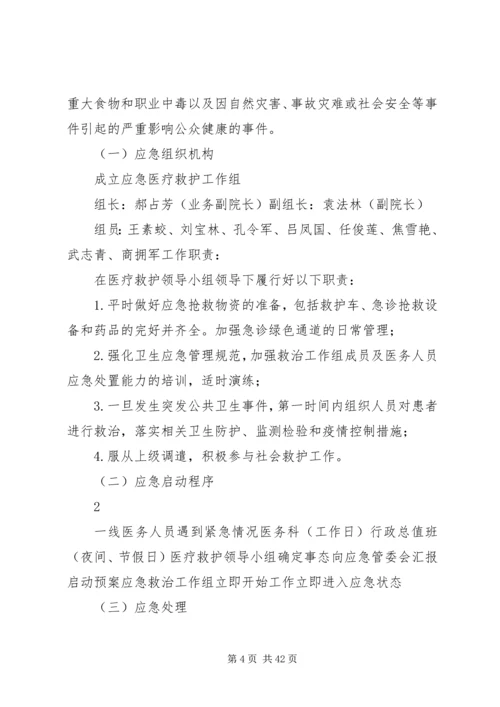 赞皇中医院各类应急预案汇编.docx