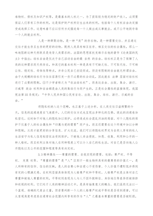 对人权外延问题的法学思考.docx