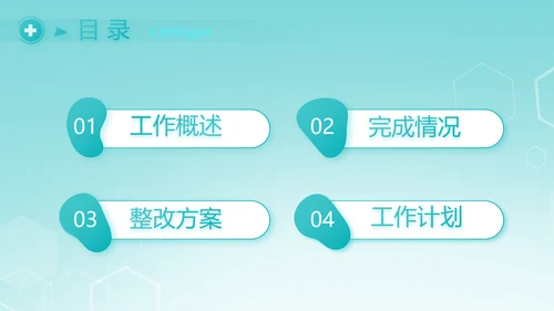 逆行者蓝色医生工作总结述职报告PPT