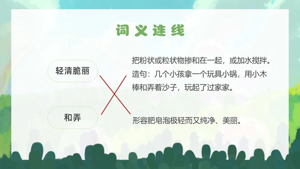 清新手绘部编版小学语文三年级下册肥皂泡PPT课件三年级语文下册课件