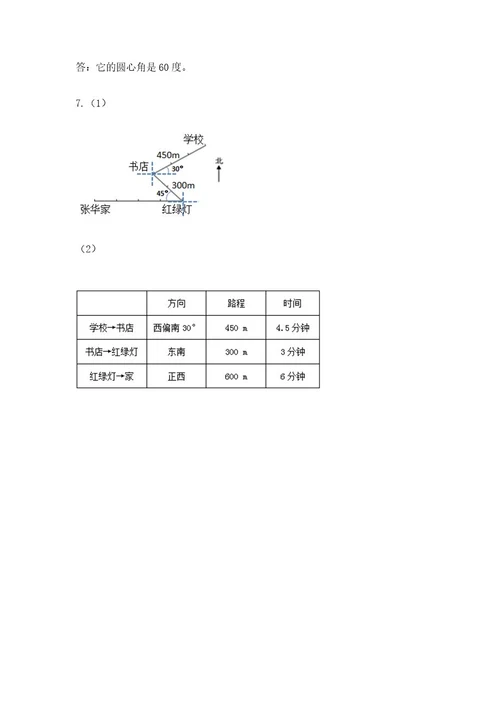 小学数学六年级上册期末考试试卷附参考答案（培优a卷）