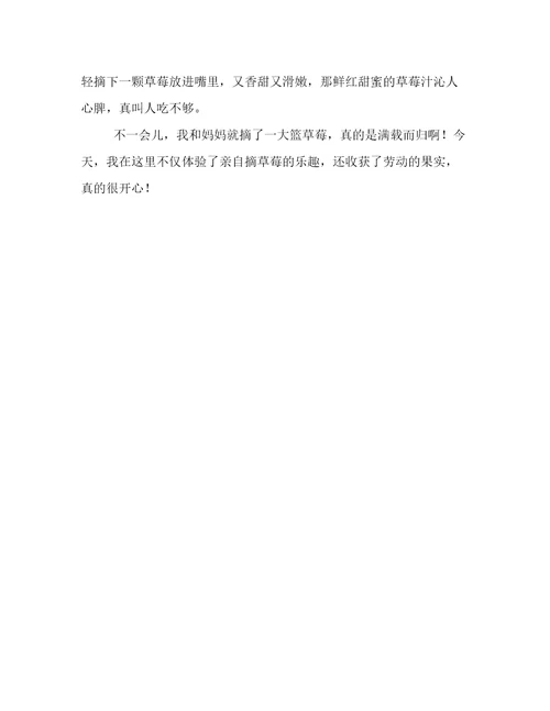 五一劳动节见闻优秀作文