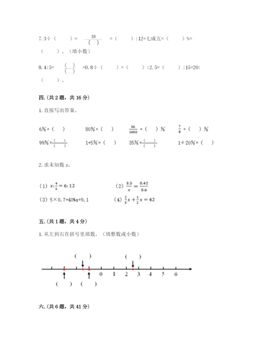 小升初数学综合模拟试卷附答案【轻巧夺冠】.docx