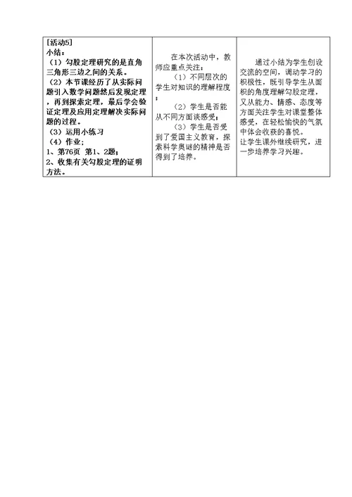 勾股定理的证明教学设计