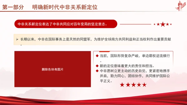 谱写新时代全天候中非命运共同体新篇章党课PPT课件