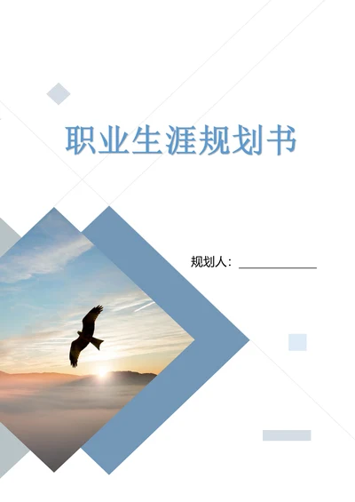 职业生涯规划书简约范本