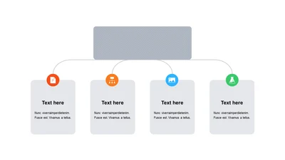 扁平PPT层次结构