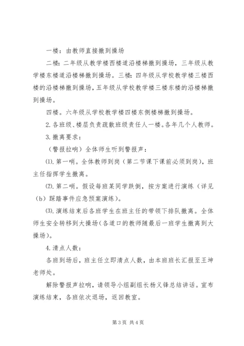 防踩踏应急演练方案 (3).docx