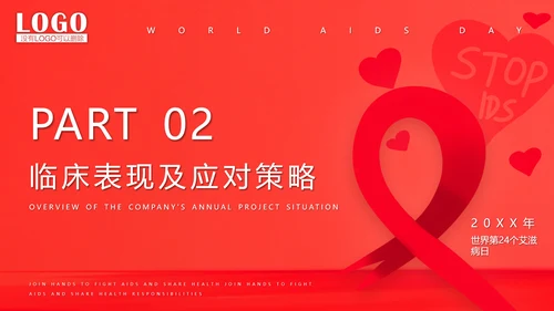 世界艾滋病日通用PPT课件