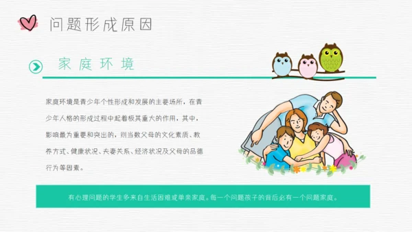 青春期青少年心理健康通用PPT模板