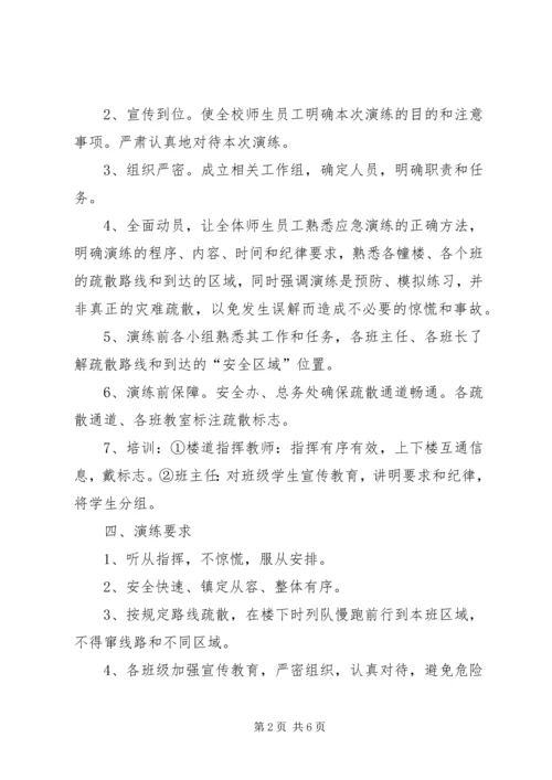 防拥挤踩踏应急疏散演练方案 (3).docx