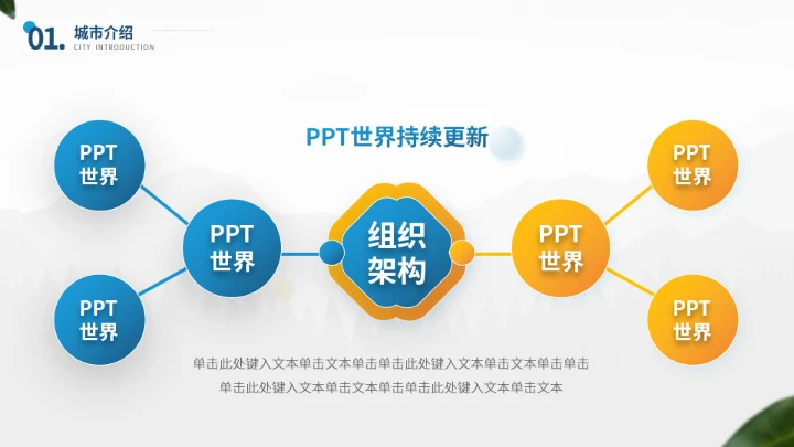 南京城市印象旅游介绍PPT模板