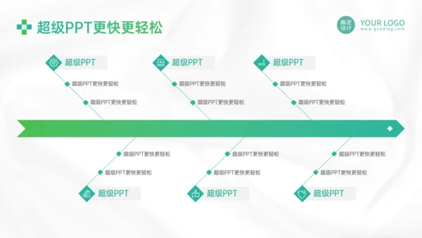 智慧医疗康养融合老年生活养老院通用PPT模板
